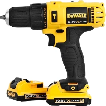 Дрель-шуруповерт DeWalt DCD716D2-KS аккум. патрон:быстрозажимной (кейс в комплекте) - купить недорого с доставкой в интернет-магазине