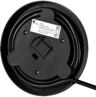 Чайник электрический Kitfort КТ-6156 1.5л. 2200Вт черный (корпус: пластик/стекло) - купить недорого с доставкой в интернет-магазине
