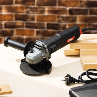 Углошлифовальная машина Deli DE-JM115-2E 890Вт 12000об/мин рез.шпин.:M14 d=115мм - купить недорого с доставкой в интернет-магазине