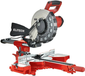 Торцовочная пила Elitech ПТ 825К (E2006.006.00) 1800Вт 4500об/мин d=255мм - купить недорого с доставкой в интернет-магазине