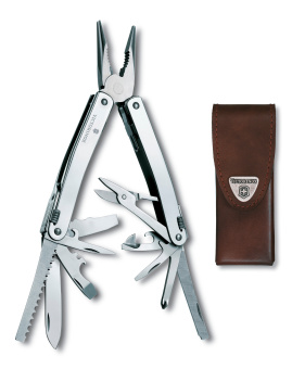 Мультитул Victorinox SwissTool Spirit X (3.0224.LB1) 105мм 26функц. серебристый блистер - купить недорого с доставкой в интернет-магазине