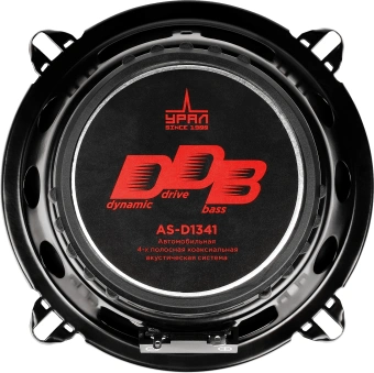 Колонки автомобильные Ural DDB AS-D1341 160Вт 13см (5дюйм) (ком.:2кол.) коаксиальные четырехполосные - купить недорого с доставкой в интернет-магазине