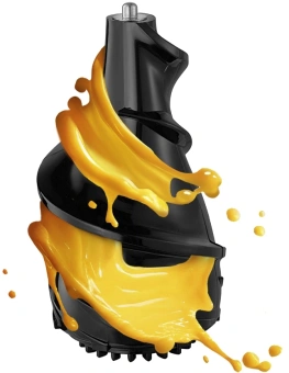 Соковыжималка шнековая Kitfort КТ-1162 150Вт рез.сок.:1000мл. черный - купить недорого с доставкой в интернет-магазине