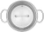 Кастрюля Rondell Solo RDS-1602 3.1л. d=20см (с крышкой) стальной - купить недорого с доставкой в интернет-магазине