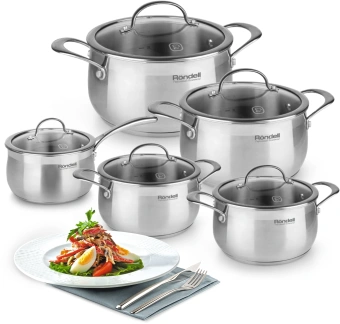 Набор посуды Rondell Admiring RDS-1610 10 предметов - купить недорого с доставкой в интернет-магазине