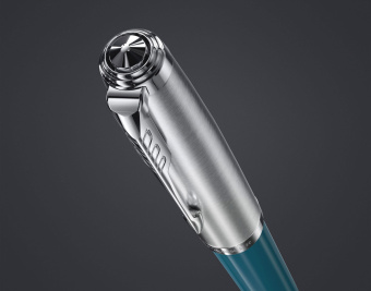 Ручка перьев. Parker 51 Core (CW2123506) Teal Blue CT F сталь нержавеющая подар.кор. кругл. - купить недорого с доставкой в интернет-магазине