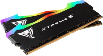 Память DDR5 2x24GB 7600MHz Patriot PVXR548G76C36K Viper Xtreme 5 RGB RTL Gaming PC5-60800 CL36 DIMM 288-pin 1.45В с радиатором Ret - купить недорого с доставкой в интернет-магазине