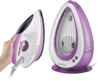 Парогенератор Polaris PSS 6540K 2400Вт фиолетовый/белый - купить недорого с доставкой в интернет-магазине