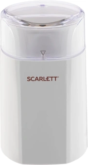 Кофемолка Scarlett SC-CG44506 150Вт сист.помол.:ротац.нож вместим.:60гр белый - купить недорого с доставкой в интернет-магазине