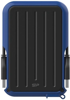 Жесткий диск Silicon Power USB3.0 5TB SP050TBPHD66LS3B Armor A66 2.5" синий - купить недорого с доставкой в интернет-магазине