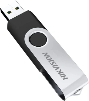 Флеш Диск Hikvision 64GB M200S Hiksemi HS-USB-M200S/64G USB2.0 черный - купить недорого с доставкой в интернет-магазине