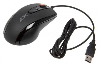 Мышь A4Tech X-718BK черный оптическая 3000dpi USB 6but (X-718BK USB) - купить недорого с доставкой в интернет-магазине