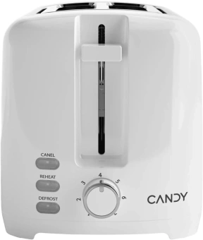 Тостер Candy CT-250 930Вт белый - купить недорого с доставкой в интернет-магазине