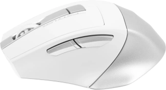 Мышь A4Tech Fstyler FB35 белый/серый оптическая 2000dpi беспров. BT/Radio USB для ноутбука 6but (FB35 ICY WHITE) - купить недорого с доставкой в интернет-магазине