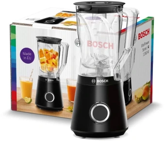 Блендер стационарный Bosch VitaPower Serie 4 MMB6141B 1200Вт черный - купить недорого с доставкой в интернет-магазине