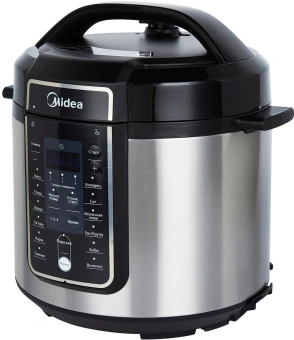 Мультиварка Midea MPC-6037 5.7л 860Вт нержавеющая сталь/черный - купить недорого с доставкой в интернет-магазине