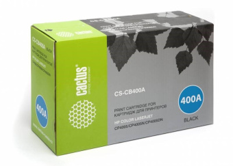 Картридж лазерный Cactus CS-CB400AR CB400A черный (7500стр.) для HP CLJ CP4005 - купить недорого с доставкой в интернет-магазине