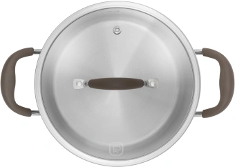 Кастрюля Rondell Konzept RDS-1230 6л. d=22см (с крышкой) стальной - цена, купить или заказать с доставкой в интернет-магазине Кастрюля Rondell Konzept RDS-1230 6л. d=22см (с крышкой) стальной - купить недорого с доставкой в интернет-магазине