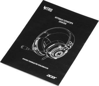 Наушники с микрофоном Acer Nitro OHW306 черный 2.1м мониторные оголовье (ZL.HDSEE.00E) - купить недорого с доставкой в интернет-магазине