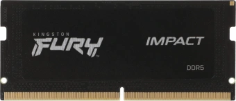 Память DDR5 16GB 6400MHz Kingston KF564S38IB-16 Fury Impact RTL PC5-51200 CL38 SO-DIMM ECC 262-pin 1.35В single rank Ret - купить недорого с доставкой в интернет-магазине