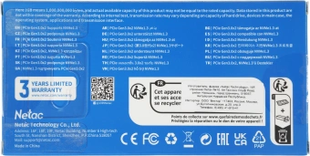 Накопитель SSD Netac PCIe 3.0 x2 1TB NT01N930ES-001T-E2X N930ES M.2 2242 - купить недорого с доставкой в интернет-магазине