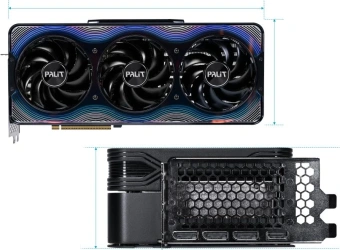 Видеокарта Palit PCI-E PA-RTX5080 GAMEROCK NVIDIA GeForce RTX 5080 16Gb 256bit GDDR7 2295/30000 HDMIx1 DPx3 HDCP Ret - купить недорого с доставкой в интернет-магазине