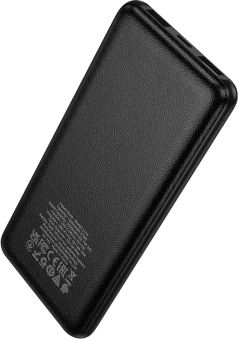 Мобильный аккумулятор Hoco J153 Stability 10000mAh 3A черный (56061) - купить недорого с доставкой в интернет-магазине