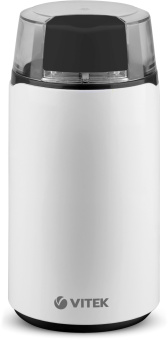 Кофемолка Vitek Harmony VT-1547 200Вт сист.помол.:ротац.нож вместим.:45гр белый - купить недорого с доставкой в интернет-магазине