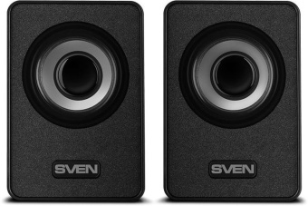 Колонки Sven 135 2.0 черный 6Вт портативные - купить недорого с доставкой в интернет-магазине