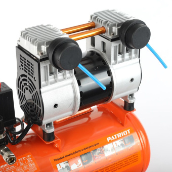Компрессор поршневой Patriot WO 24-220 безмасляный 200л/мин 24л 1250Вт оранжевый - купить недорого с доставкой в интернет-магазине