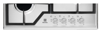Газовая варочная поверхность Electrolux KGS6426SX нержавеющая сталь - купить недорого с доставкой в интернет-магазине