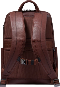 Рюкзак мужской Piquadro Black Square CA6501B3/CU табачный натур.кожа - купить недорого с доставкой в интернет-магазине