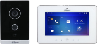 Комплект домофона Dahua DHI-KTW01 белый - купить недорого с доставкой в интернет-магазине