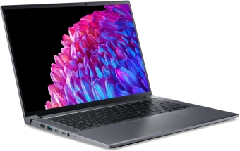 Ноутбук Acer Swift X 14 SFX14-72G-76LG Core Ultra 7 155H 16Gb SSD1Tb NVIDIA GeForce RTX4060 8Gb 14.5" OLED WQXGA+ (2880x1800) без ОС metall WiFi BT Cam (NX.KR8CD.001) - купить недорого с доставкой в интернет-магазине