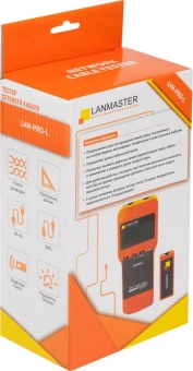 Тестер кабельный Lanmaster LAN-PRO-L - купить недорого с доставкой в интернет-магазине
