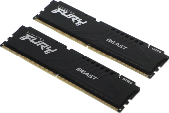 Память DDR5 2x8GB 6000MHz Kingston KF560C30BBEK2-16 Fury Beast Black Expo RTL Gaming PC5-48000 CL30 DIMM 288-pin 1.4В kit single rank с радиатором Ret - купить недорого с доставкой в интернет-магазине
