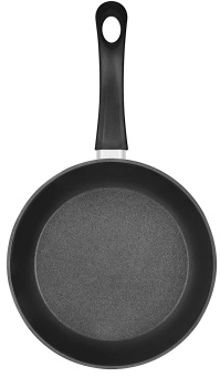 Сковорода Rondell Invictus RDA-1364 круглая 24см покрытие: Xylan Plus ручка несъемная (без крышки) черный - купить недорого с доставкой в интернет-магазине