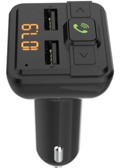 Автомобильный FM-модулятор Ritmix FMT-A880 черный MicroSD BT USB (80001662) - купить недорого с доставкой в интернет-магазине