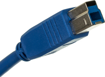 Кабель Buro USB A(m) USB B(m) 1.8м (USB3.0-AM/BM) синий - купить недорого с доставкой в интернет-магазине