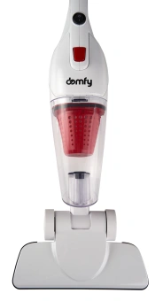 Пылесос ручной Domfy DSC-VC301 1000Вт белый/красный - купить недорого с доставкой в интернет-магазине