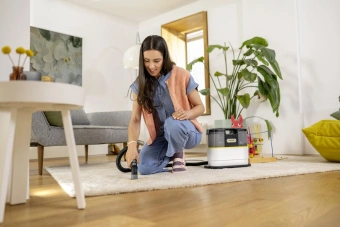 Пылесос моющий Karcher SE 2 Spot Care *EU 450Вт белый/черный - купить недорого с доставкой в интернет-магазине