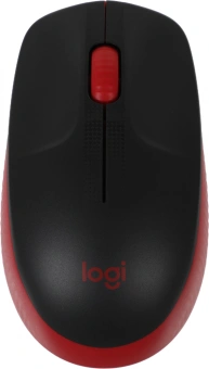 Мышь Logitech M190 черный/красный оптическая 1000dpi беспров. USB 2but (910-005926) - купить недорого с доставкой в интернет-магазине