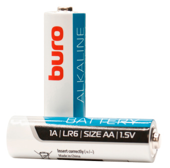 Батарея Buro Alkaline LR6 AA (4шт) блистер - купить недорого с доставкой в интернет-магазине