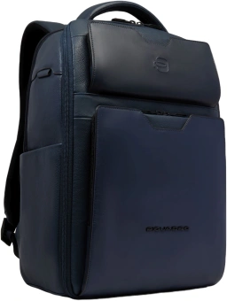 Рюкзак мужской Piquadro Ael CA6923S142/BLU синий натур.кожа - купить недорого с доставкой в интернет-магазине