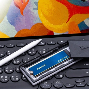 Накопитель SSD A-Data PCIe 3.0 x4 256GB ALEG-700-256GCS Legend 700 M.2 2280 - купить недорого с доставкой в интернет-магазине