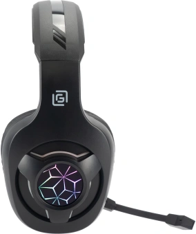 Наушники с микрофоном Оклик HS-L575G черный мониторные BT оголовье (1895253) - купить недорого с доставкой в интернет-магазине