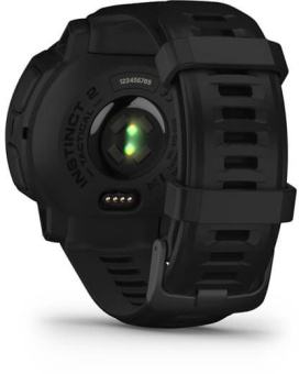 Смарт-часы Garmin Instinct 2 Solar 45мм 0.9" AMOLED корп.черный силикон рем.черный (010-02627-03) - купить недорого с доставкой в интернет-магазине