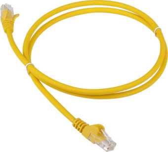 Патч-корд Lanmaster LAN-PC45/U5E-2.0-YL UTP RJ-45 вил.-вилка RJ-45 кат.5E 2м желтый LSZH (уп.:1шт) - купить недорого с доставкой в интернет-магазине