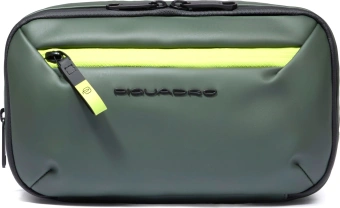 Косметичка Piquadro Corner 2.0 BY6380C2OW/VE зеленый полиэстер - купить недорого с доставкой в интернет-магазине