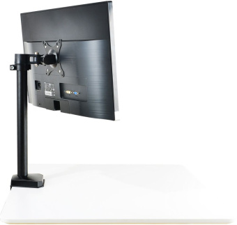 Кронштейн для мониторов ЖК Buro M3 черный 15"-27" макс.9кг крепление к столешнице поворот и наклон - купить недорого с доставкой в интернет-магазине